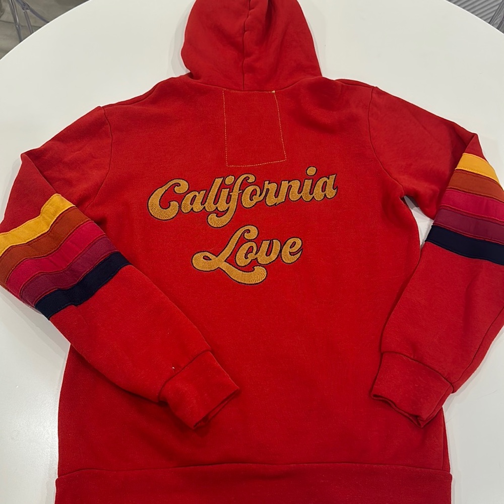 Aviator Nation 5-Stripe Hoodie - CA love